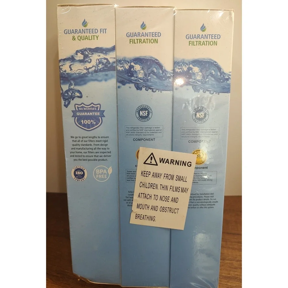 Fits GE RPWF SmartWater Comparable Tier1 Refrigerator Water Filter 3 Pack D5